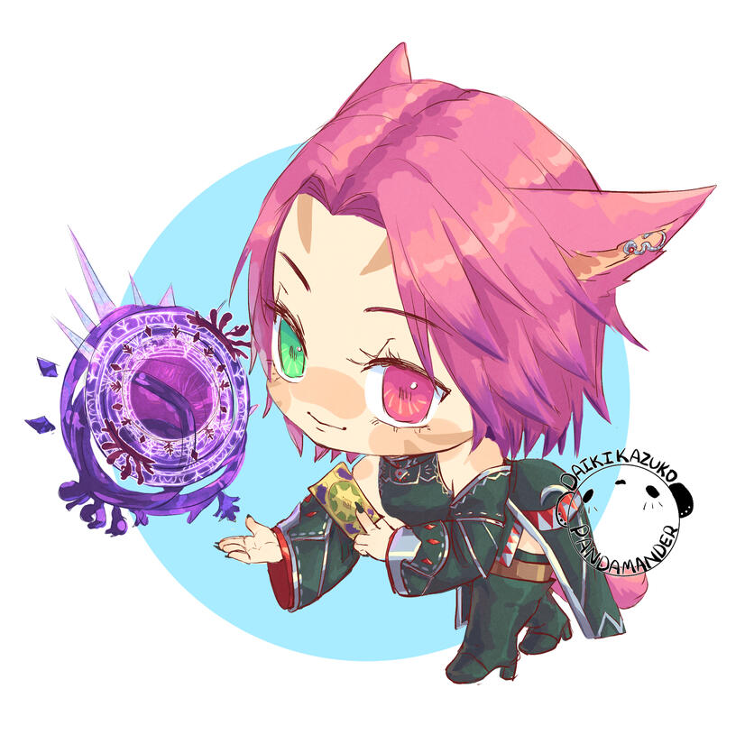 Chibi Hestia by Pandamander